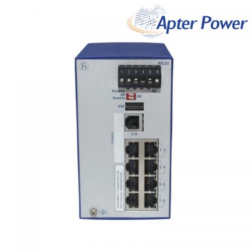 RS20 RS20-0800T High performance industrial Ethernet switch